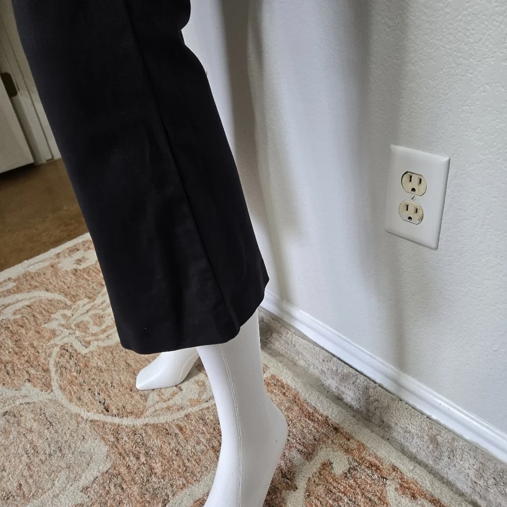 Boden Cropped Black Trousers Pants Size 10